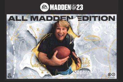 John Madden to grace cover of Madden NFL 23 video game, first time on front since Madden 2000