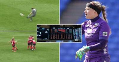 Lewes Women keeper Tatiana Saunders reveals all about wonder-strike against Liverpool
