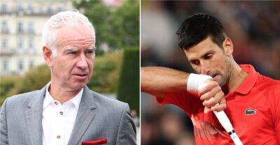 French Open crowd slammed by John McEnroe over 'unfair' Novak Djokovic treatment