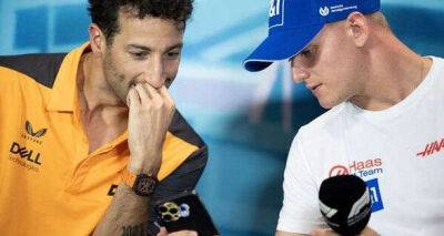 Four F1 drivers at risk of being axed including Daniel Ricciardo and Mick Schumacher