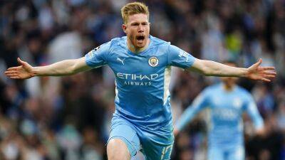 Two-time winner Kevin De Bruyne on shortlist again for PFA player of year award