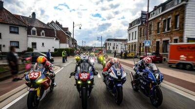 24H SPA EWC Motos is go with spectacular parade to Malmedy