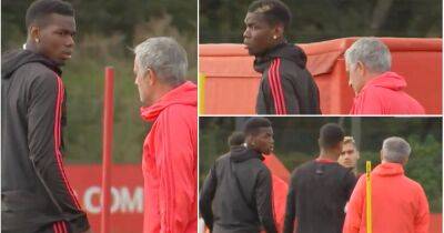 Paul Pogba - Jose Mourinho - Andreas Pereira - Many United - Paul Pogba vs Jose Mourinho: Heated clash in Man United training in 2018 remembered - givemesport.com - Manchester