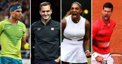The 25 richest tennis stars in the world have been named