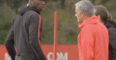 When Jose Mourinho had enough with Paul Pogba and confronted him in Man Utd training