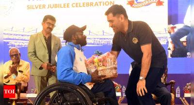 Singh Dhoni - Cricketers should be proud of representing their district: MS Dhoni - timesofindia.indiatimes.com