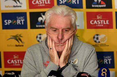 Bafana boss Broos calls his critics 'short-sighted and cheap' as Afcon qualifier looms