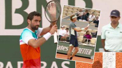 John Macenroe - Marin Cilic 252 (252) - 'Nicely done!' - Amazing act of sportsmanship leads Marin Cilic to applaud Andrey Rublev at French Open - eurosport.com - France