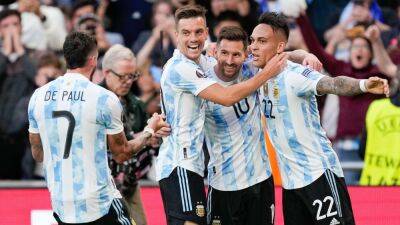 Lionel Messi shines as Lautaro Martinez, Angel Di Maria and Paulo Dybala goals hand Argentina Finalissima win over Italy