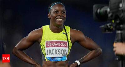 Femke Bol - Shericka Jackson trumps Thompson-Herah for Rome 200m win - timesofindia.indiatimes.com - France - Netherlands - Usa - Japan -  Tokyo - state Oregon -  Rome - Jamaica