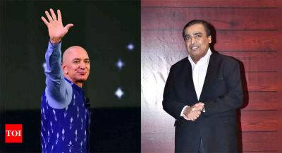 Bezos and Ambani set to battle over $7.7 billion cricket rights - timesofindia.indiatimes.com - Britain - India -  Mumbai