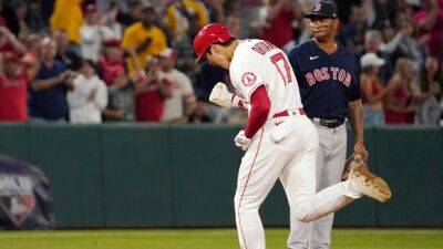 Ohtani carries Angels past Red Sox, ending their 14-game skid