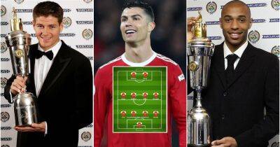 Ronaldo, Gerrard, Vieira: Greatest Premier League XI based on most PFA TotY appearances