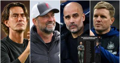 Every Premier League manager has been ranked from worst to best based on the 2021/22 season