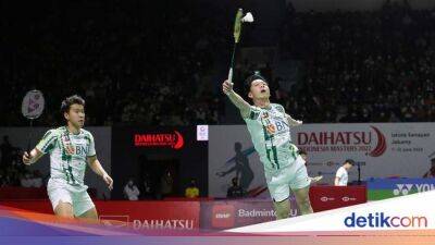 Kevin Sanjaya Sukamuljo - Indonesia Masters 2022: Kevin/Marcus Pijak Semifinal - sport.detik.com - Indonesia -  Jakarta - Malaysia -  Lima