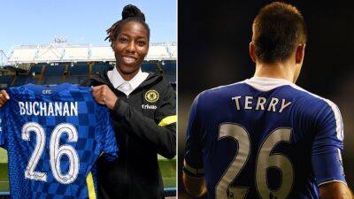 Emma Hayes - John Terry - Chelsea: New signing Kadeisha Buchanan to wear John Terry shirt number - givemesport.com - France - Canada -  Chelsea - county Lyon