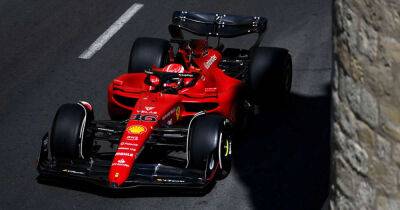F1 LIVE: Azerbaijan Grand Prix second practice times and updates as Charles Leclerc tops FP2 leaderboard