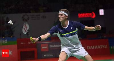 Top seed Viktor Axelsen powers into semis of badminton's Indonesia Masters
