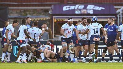 Johnny Sexton - Leo Cullen - Marcell Coetzee - Johan Grobbelaar - Leinster Rugby - Leinster's URC title hopes ended by rampaging Bulls - rte.ie - South Africa