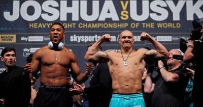 Anthony Joshua poised for Saudi rematch with Oleksandr Usyk ahead of potential Tyson Fury showdown