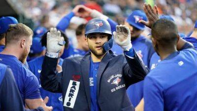 Tommy John - Bo Bichette - Blue Jays - Lourdes Gurriel-Junior - Alejandro Kirk - Blue Jays back Berrios with early home runs in rout of Tigers - cbc.ca -  Detroit - state Minnesota