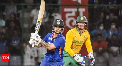 Rohit Sharma - India vs South Africa 2022: Ishan Kishan underlines India’s new, more aggressive batting approach - timesofindia.indiatimes.com - South Africa - India