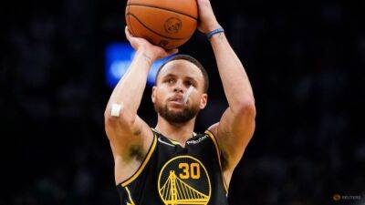 Andrew Wiggins - NBA-Curry leads Warriors past Celtics to level Finals series - channelnewsasia.com - San Francisco - county Garden