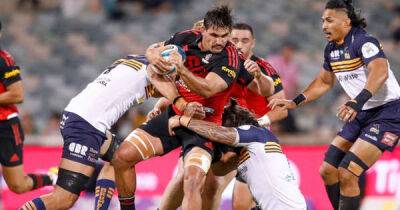 Super Rugby Pacific: Crusaders hope Pablo Matera will be available for the final after red card against the Chiefs