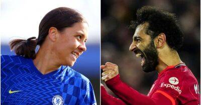 Chelsea’s Sam Kerr and Liverpool’s Mohamed Salah take top honours at PFA awards