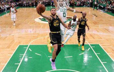 NBA Finals - Curry masterpiece as Warriors square NBA Finals with Celtics win