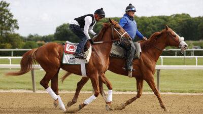 Sarah Stier - Rich Strike - Belmont Stakes 2022: What to know about the final and longest leg of horse racing’s Triple Crown - foxnews.com - New York -  New York -  Kentucky - state Oregon - county Belmont - county Park