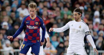 Manchester United aren't facing same problem with Frenkie de Jong as they had with Sergio Ramos