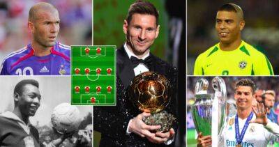 Messi, Ronaldo, Pele, Zidane, Cafu: What is the greatest XI in history?