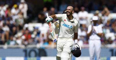 Cricket-Mitchell and Blundell hit centuries as New Zealand make England toil