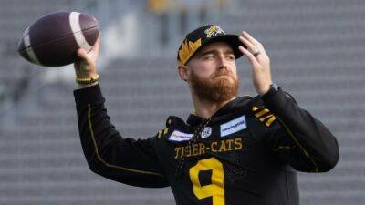Veteran Evans comfortable in starting role with Hamilton Tiger-Cats