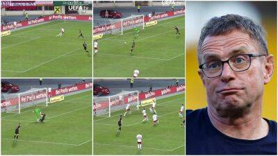 Ralf Rangnick: Man Utd fans react to pressing footage from Austria vs Denmark