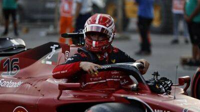 Leclerc takes pole for Azerbaijan Grand Prix