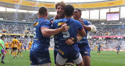 Robert Baloucoune - John Cooney - Warrick Gelant - Herschel Jantjies - Evan Roos - United Rugby Championship: Stormers win at the death in Cape Town to advance to the final - msn.com - South Africa - Ireland -  Cape Town - county Stewart