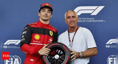 F1: Ferrari's Charles Leclerc takes pole for Azerbaijan Grand Prix