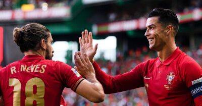Ruben Neves makes Cristiano Ronaldo claim as Manchester United striker misses Portugal match