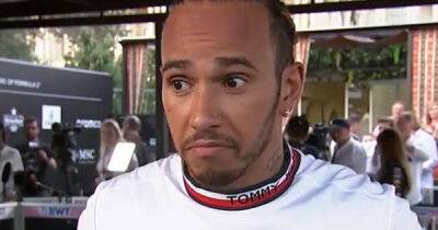 Lewis Hamilton 'not surprised' about huge gap to Red Bull and Ferrari in Baku qualifying