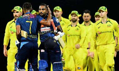 Shanaka blazes Sri Lanka to final-over win against Australia in third T20