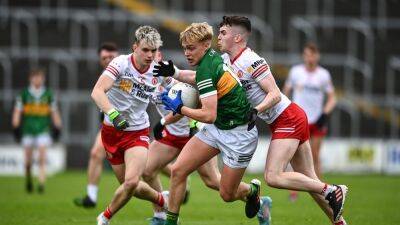 Kerry Gaa - Derry Gaa - Tyrone Gaa - Cork Gaa - All-Ireland MFC round-up: Kerry and Derry dump out provincial champions Tyrone and Cork - rte.ie - Ireland - county Ulster