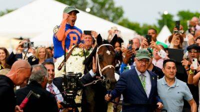 Rich Strike - Mo Donegal captures Belmont Stakes in Triple Crown finale - tsn.ca - New York -  Kentucky - county Rich