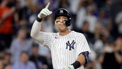Judge hits two of Yanks' six homers in rout of Cubs