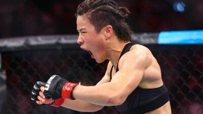 Zhang Weili targets winning back UFC title in Abu Dhabi as Joanna Jedrzejczyk retires
