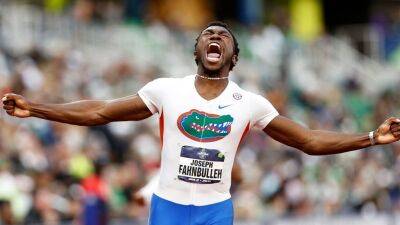 Joseph Fahnbulleh goes from last to first to win NCAA Championships 100m