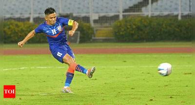 We are at home, and will be backing ourselves against Hong Kong: Sunil Chhetri - timesofindia.indiatimes.com - India - Afghanistan - Hong Kong -  Hong Kong - county Salt Lake