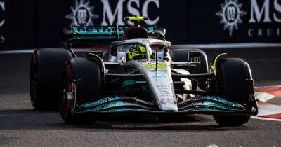 Lewis Hamilton - George Russell - Hamilton's back was "a real mess" after aborted long run at Baku - msn.com -  Baku