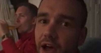 Jamie Carragher and Liam Payne enjoy Soccer Aid bonding session party before charity game